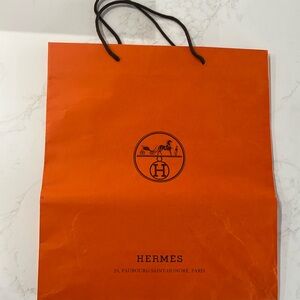 Hermes gift bag